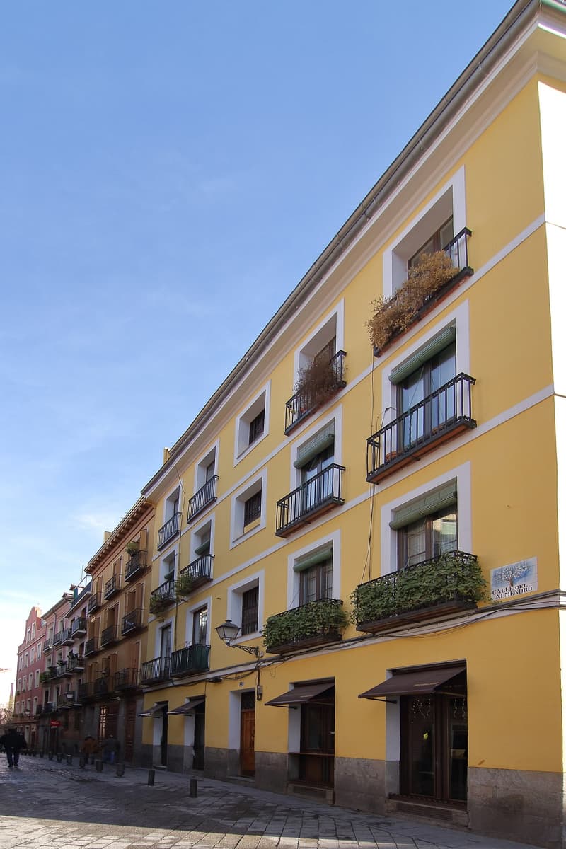 Calle del Almendro from the Plaza del Humilladero