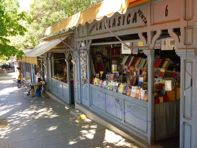 Book stalls on the Cuesta de Moyano